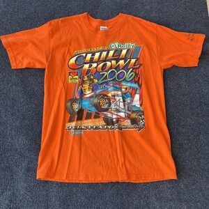Vintage Chili Bowl Shirt Mens Large 20th Annual 2006 Tulsa Expo Racing Tee